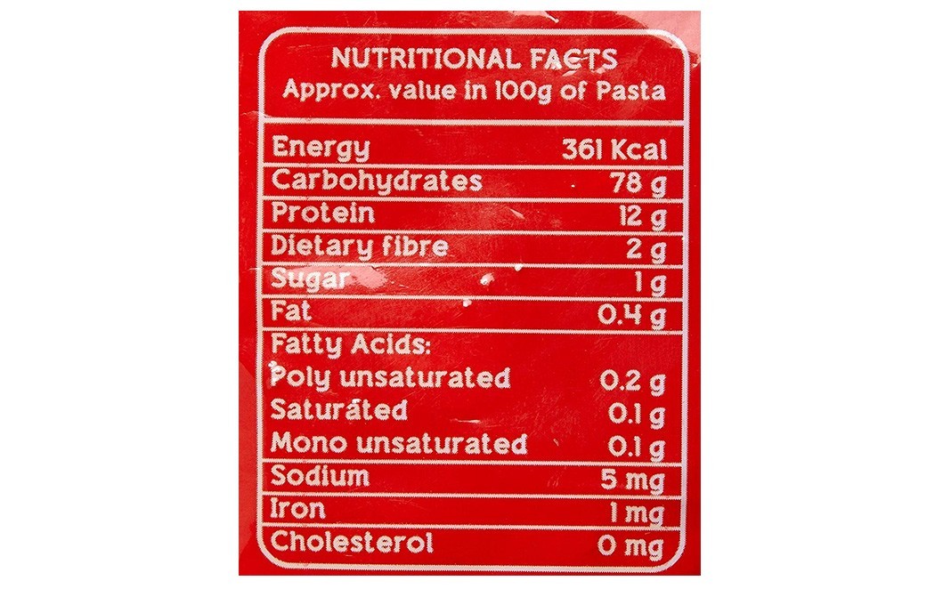 Gustora Fusilli Pasta    Pack  500 grams